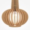 Lampa wisząca designerska rustykalna brązowa nad stół do jadalni do salonu ozdobna regulacja wysokości Roots MAYTONI MOD193PL-01W1